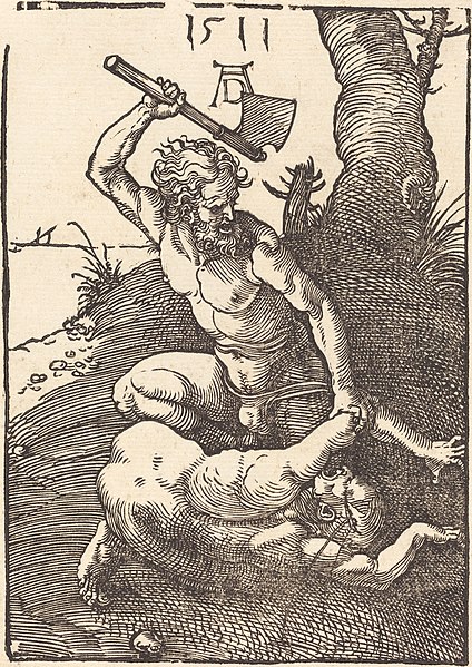 Durer, Cain and
      Abel