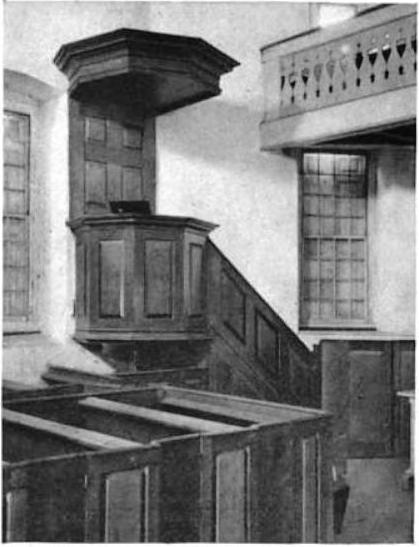 Trappe Church Pulpit 1919