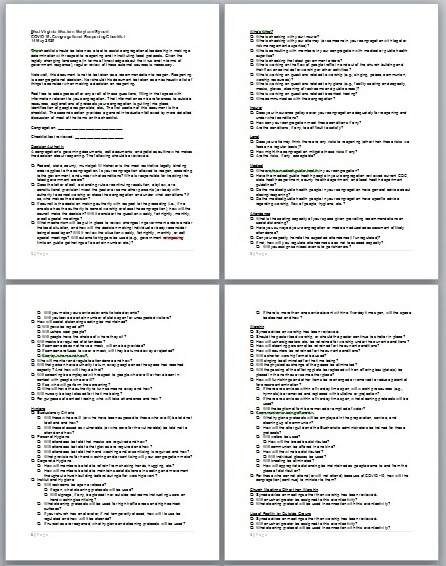Checklist