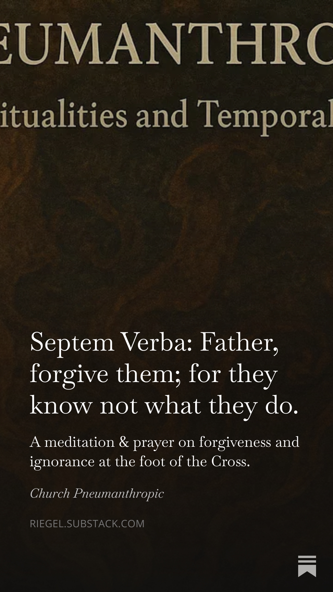 Substack septem verba 1